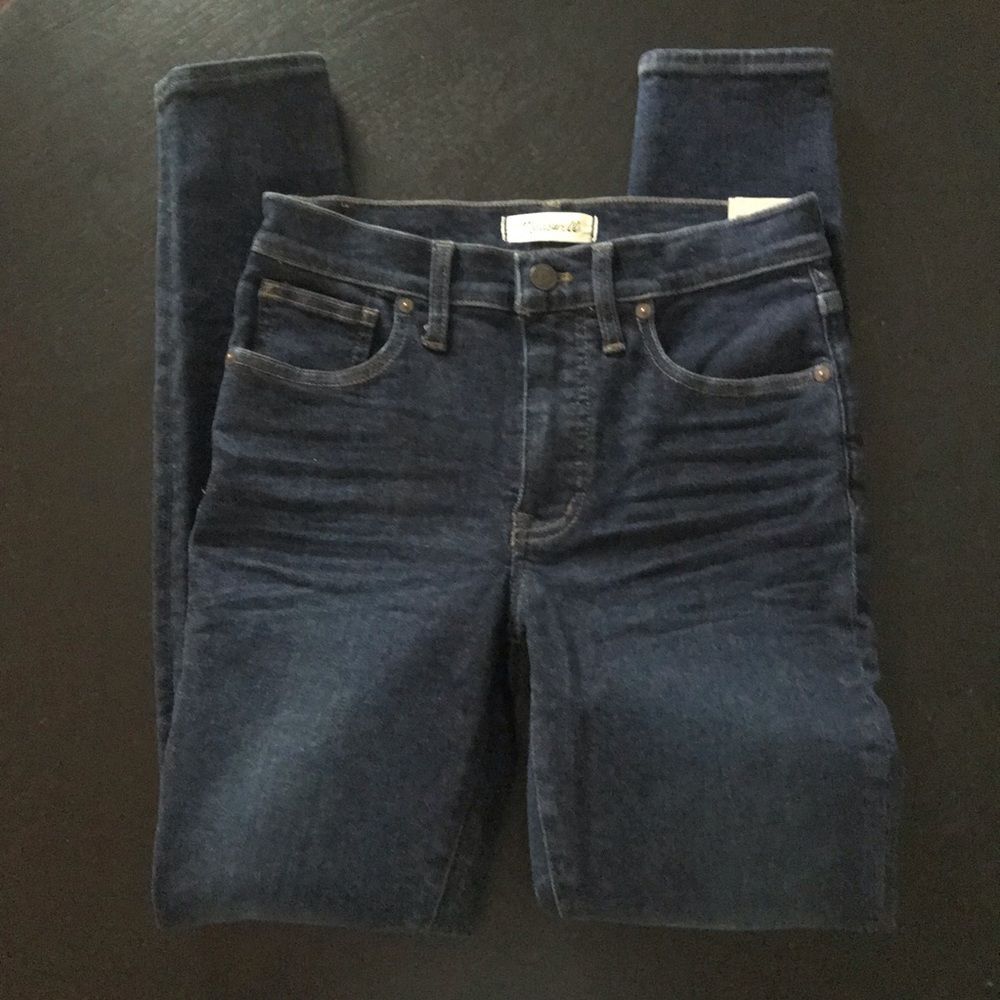 Madewell 9” mid  rise skinny Jean